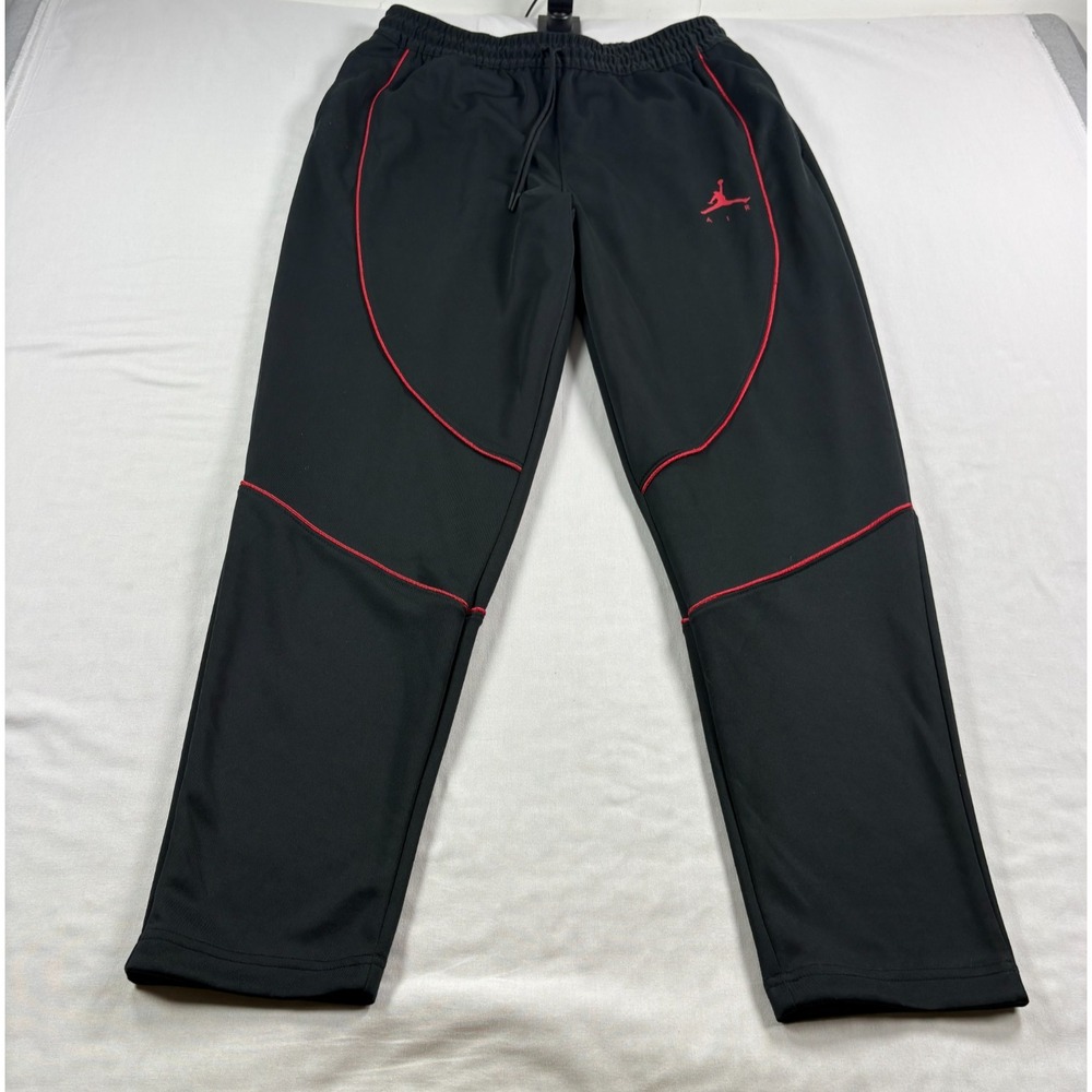 Air Jordan Jogger Sweatpants Mens XL Black Big Logo Jumpman Lounge Athleisure